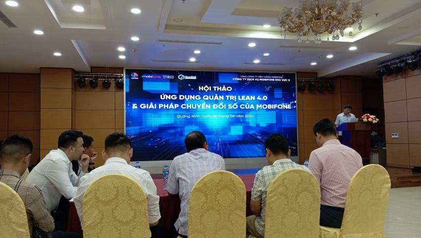 Hội thảo chuyên đề ứng dụng quản trị LEAN 4.0 và các giải pháp chuyển đổi số cho Doanh nghiệp